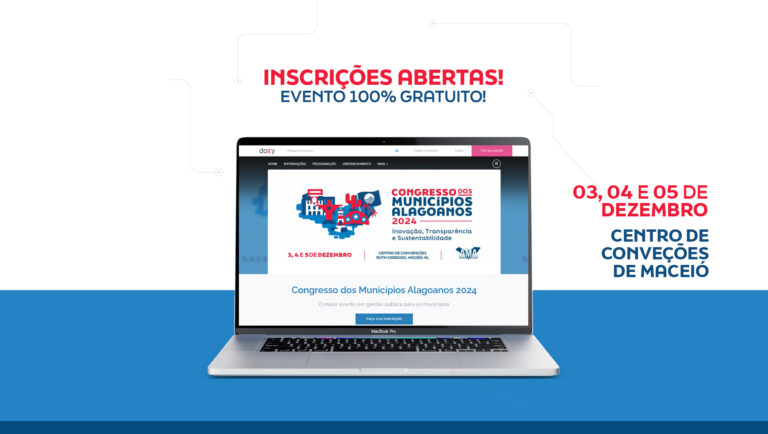 Com inscrições gratuitas, AMA abre vagas para o Congresso dos Municípios Alagoanos 2024